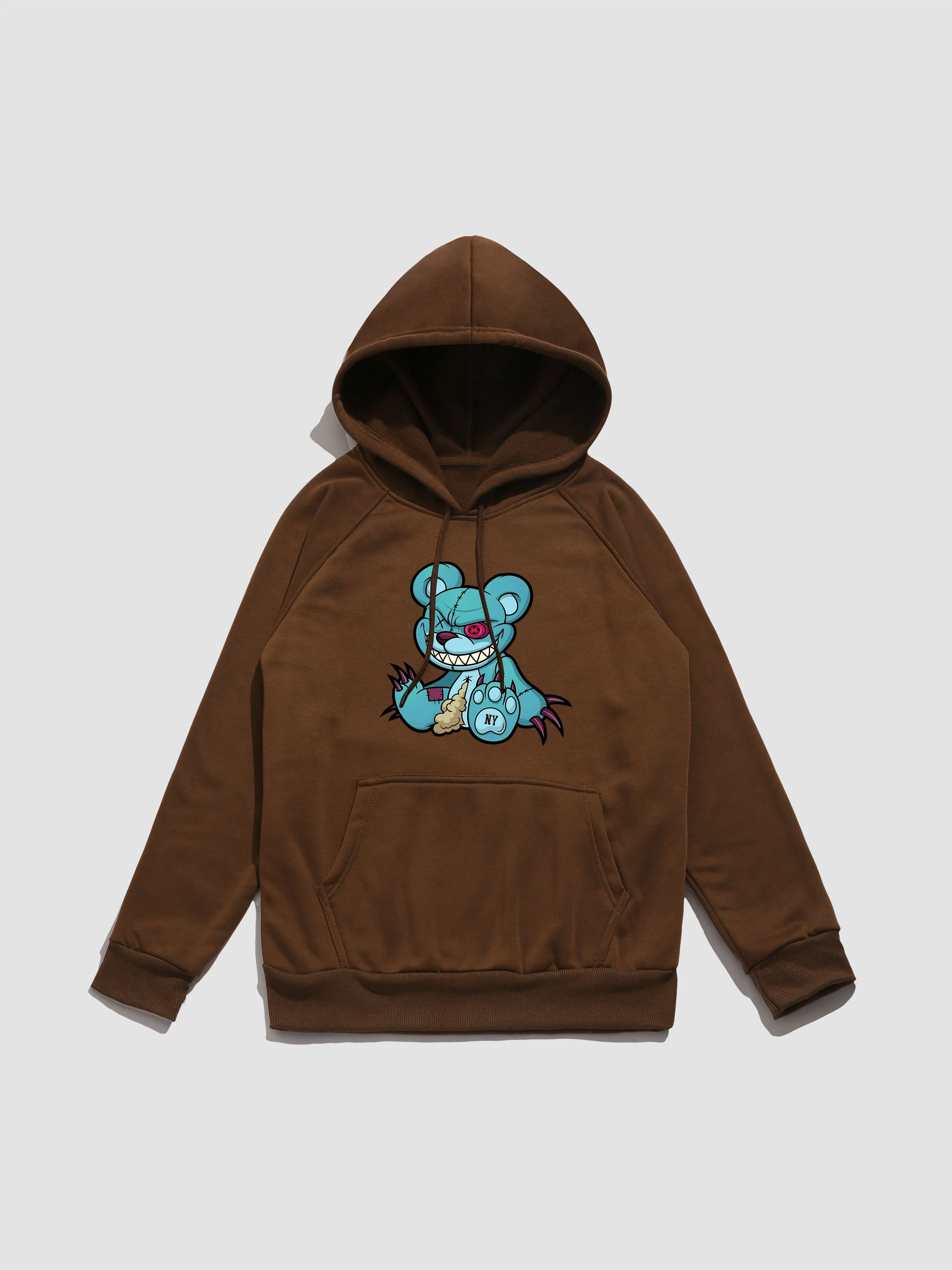Lionel | Evil Bear Print Hoodie - Image 7