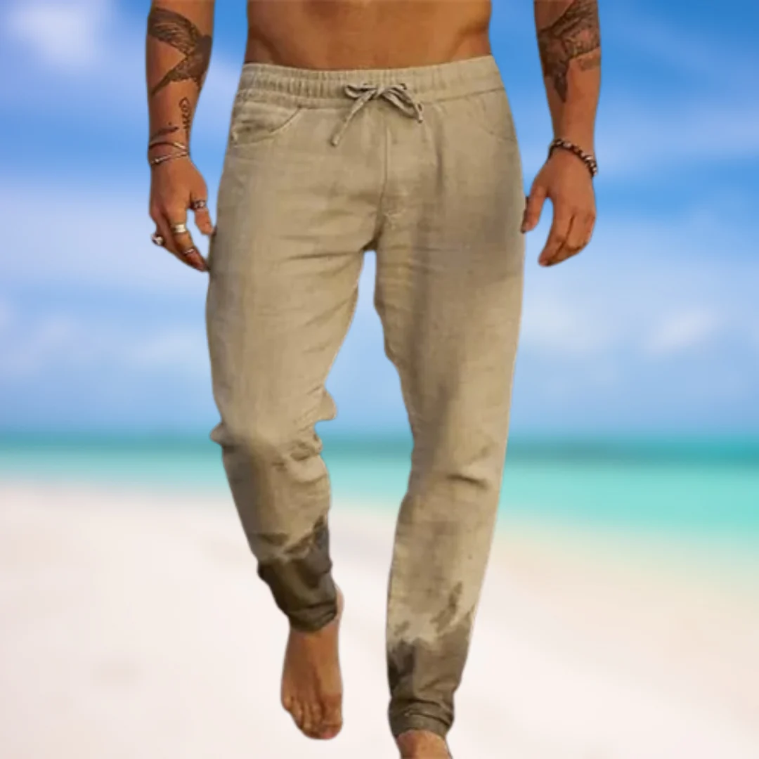 Lionello® | Casual Trousers In Cotton - Image 4