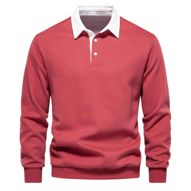 Liran | Polo sweater for men - Image 7