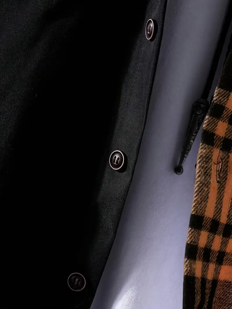 Lisandro® | Checked, Casual Long-Sleeved Overshirt - Image 2