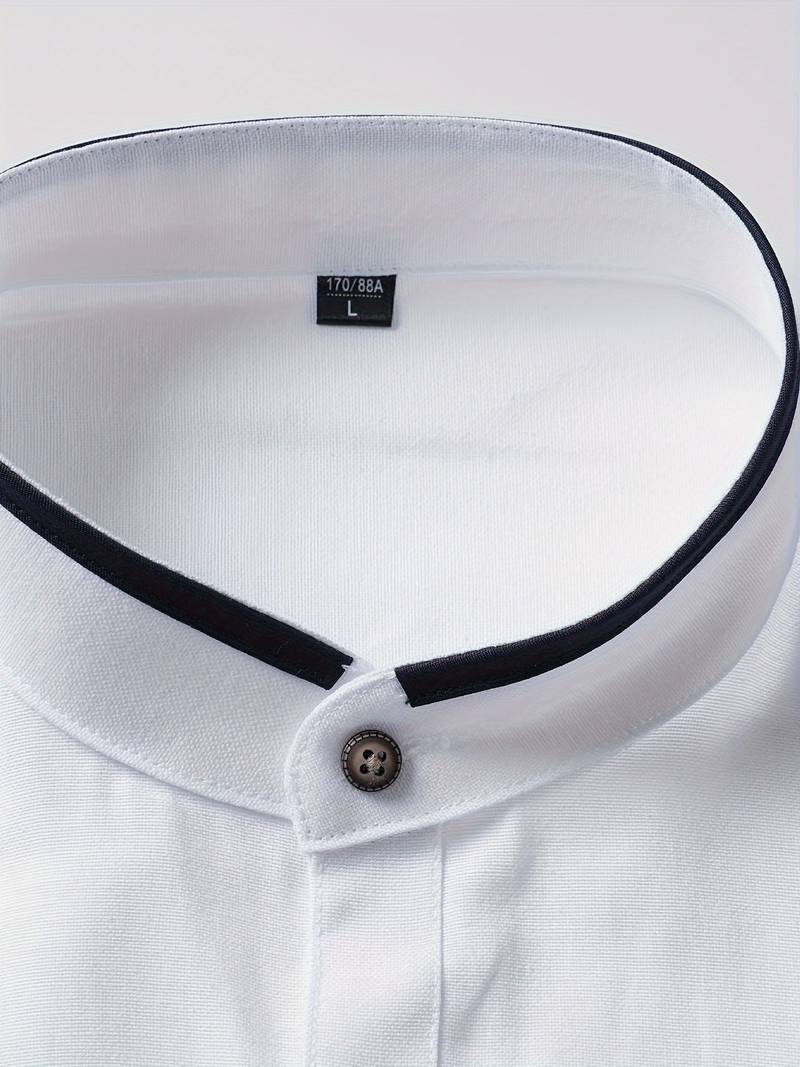 Lita® | Long Sleeve Collar Shirt For Men - Image 14