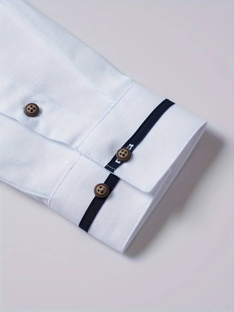 Lita® | Long Sleeve Collar Shirt For Men - Image 16