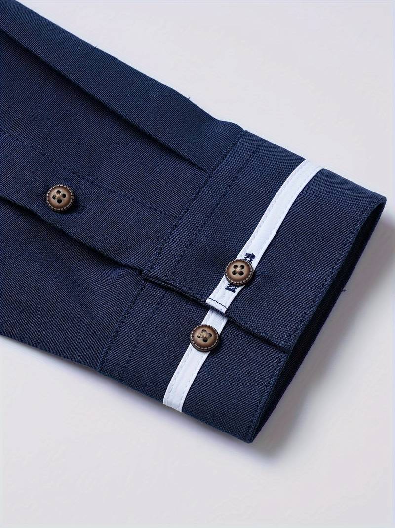 Lita® | Long Sleeve Collar Shirt For Men - Image 18