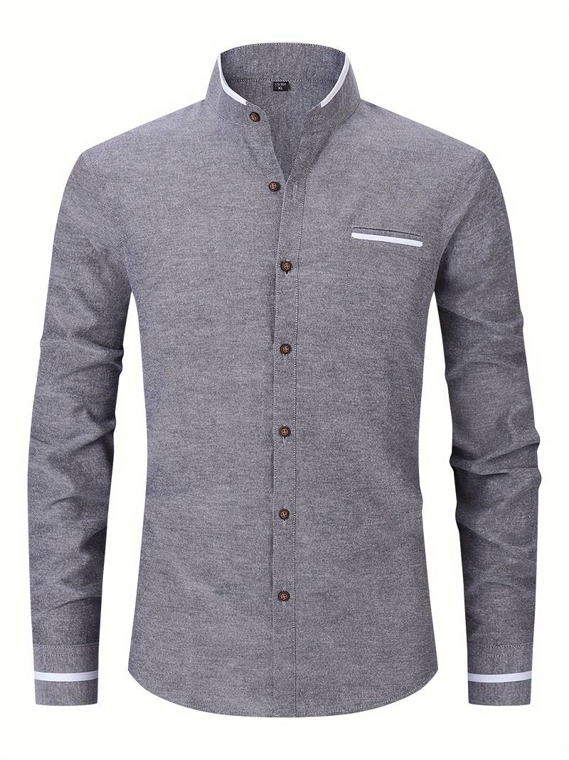 Lita® | Long Sleeve Collar Shirt For Men - Image 2