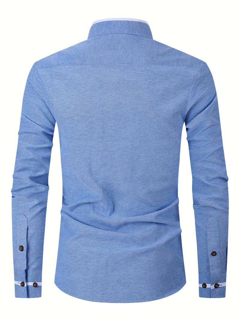 Lita® | Long Sleeve Collar Shirt For Men - Image 6
