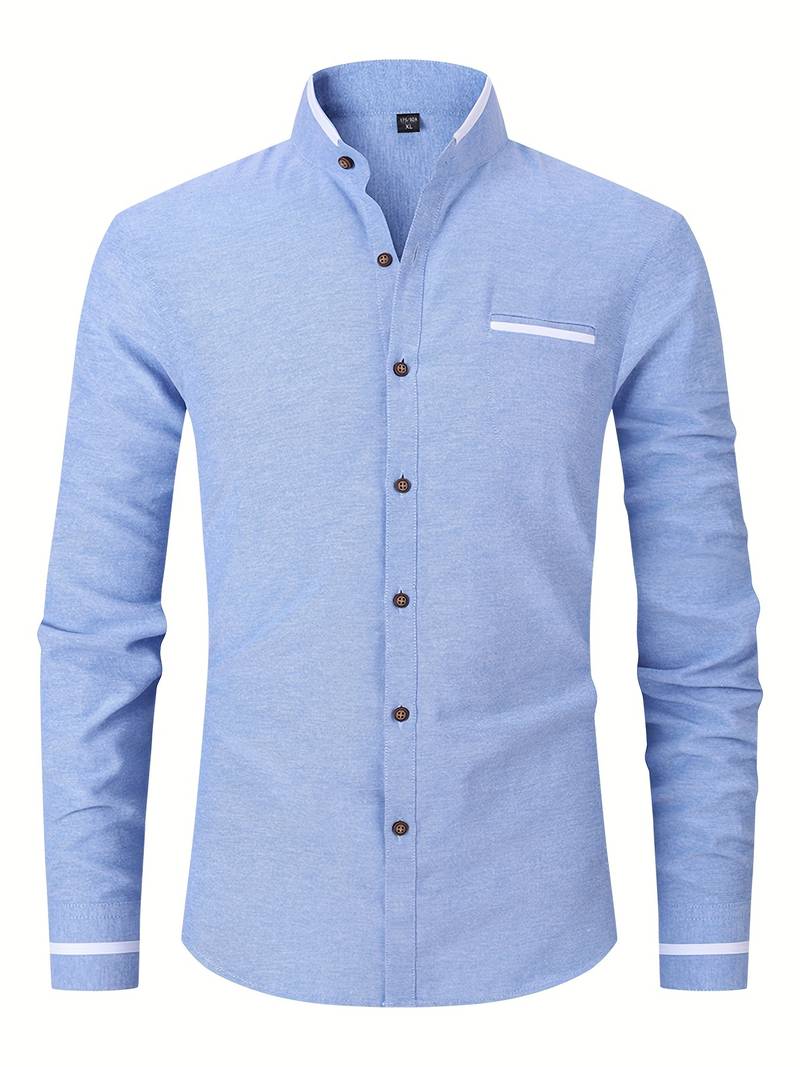 Lita® | Long Sleeve Collar Shirt For Men - Image 7