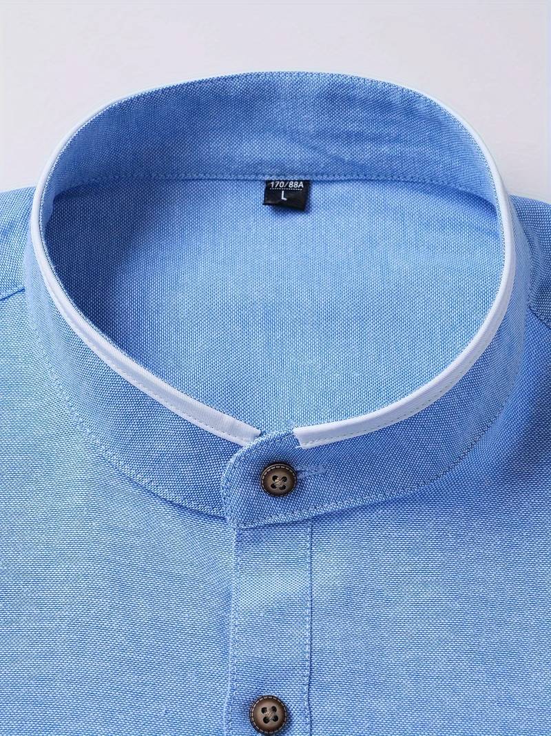 Lita® | Long Sleeve Collar Shirt For Men - Image 8