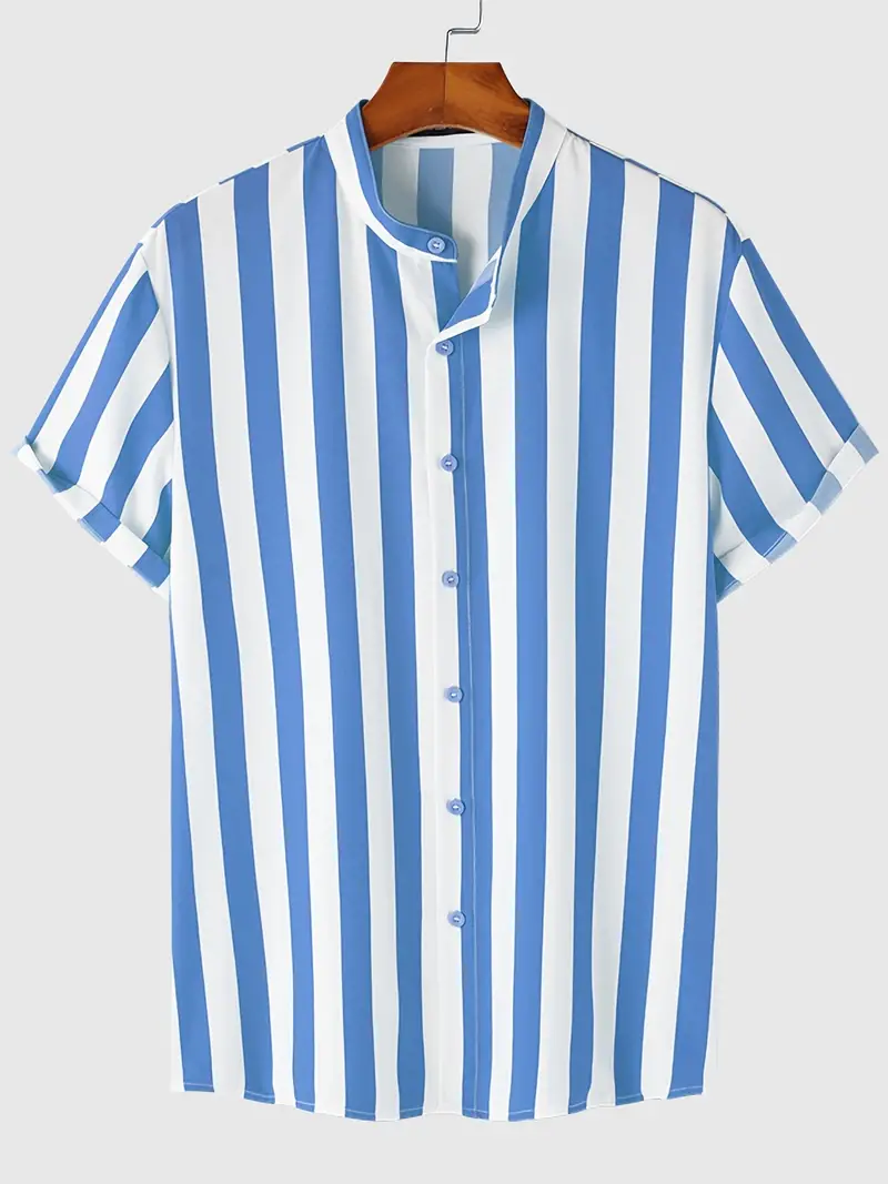 Liv® | Casual Striped Shirt For Men - Image 4