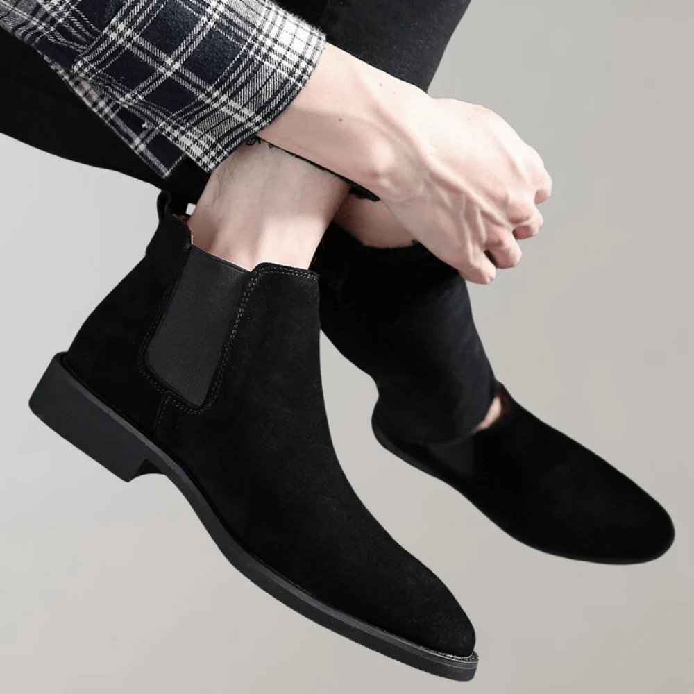Livio® | Men’s Chelsea Boots With Elastic Sides - Image 3