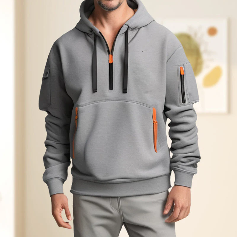 Livio | Modern half-zip hoodie - Image 2