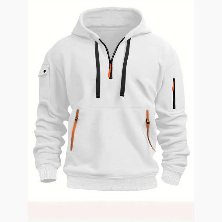 Livio | Modern half-zip hoodie - Image 6