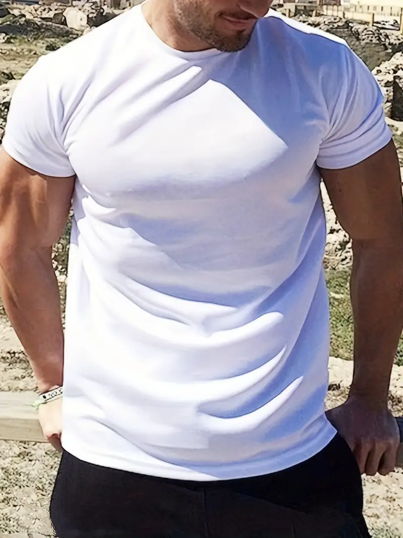 Ljubica® | Classic Crew Neck T-Shirt For Men - Image 2