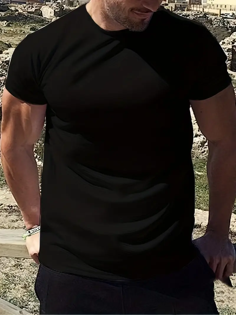 Ljubica® | Classic Crew Neck T-Shirt For Men - Image 5