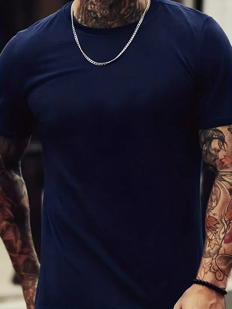 Ljubica® | Classic Crew Neck T-Shirt For Men - Image 6