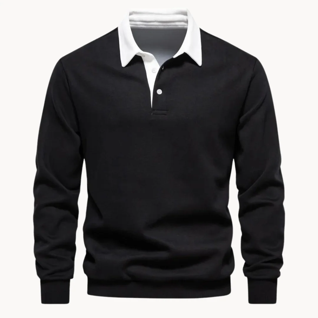 Logan® | Casual craft polo sweater - Image 7