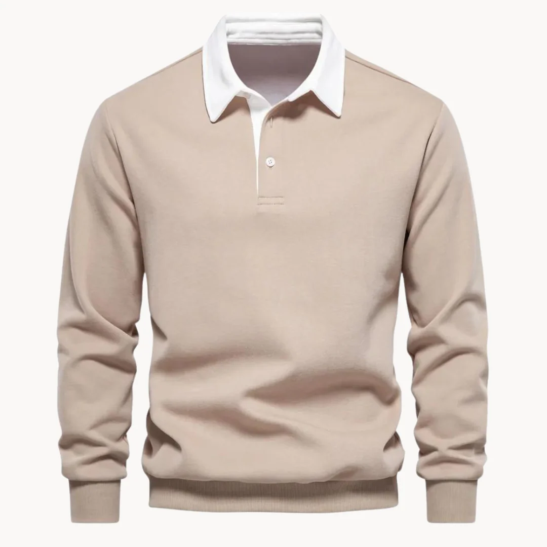 Logan® | Casual craft polo sweater - Image 9