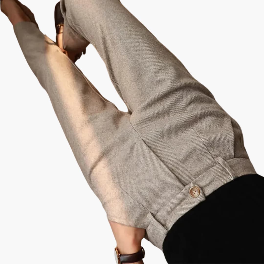 Logan® | Fitted Trousers - Image 2