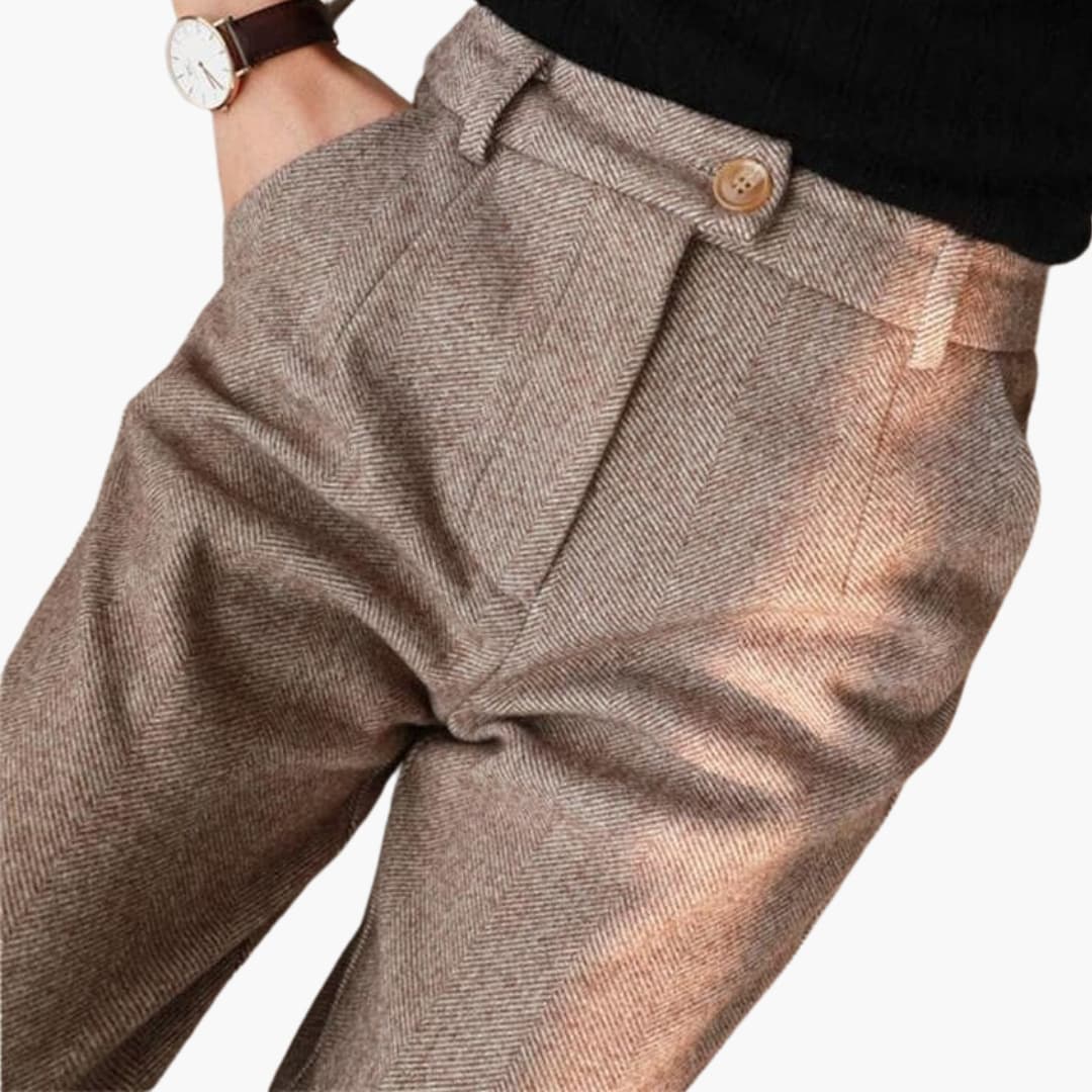 Logan® | Fitted Trousers - Image 3