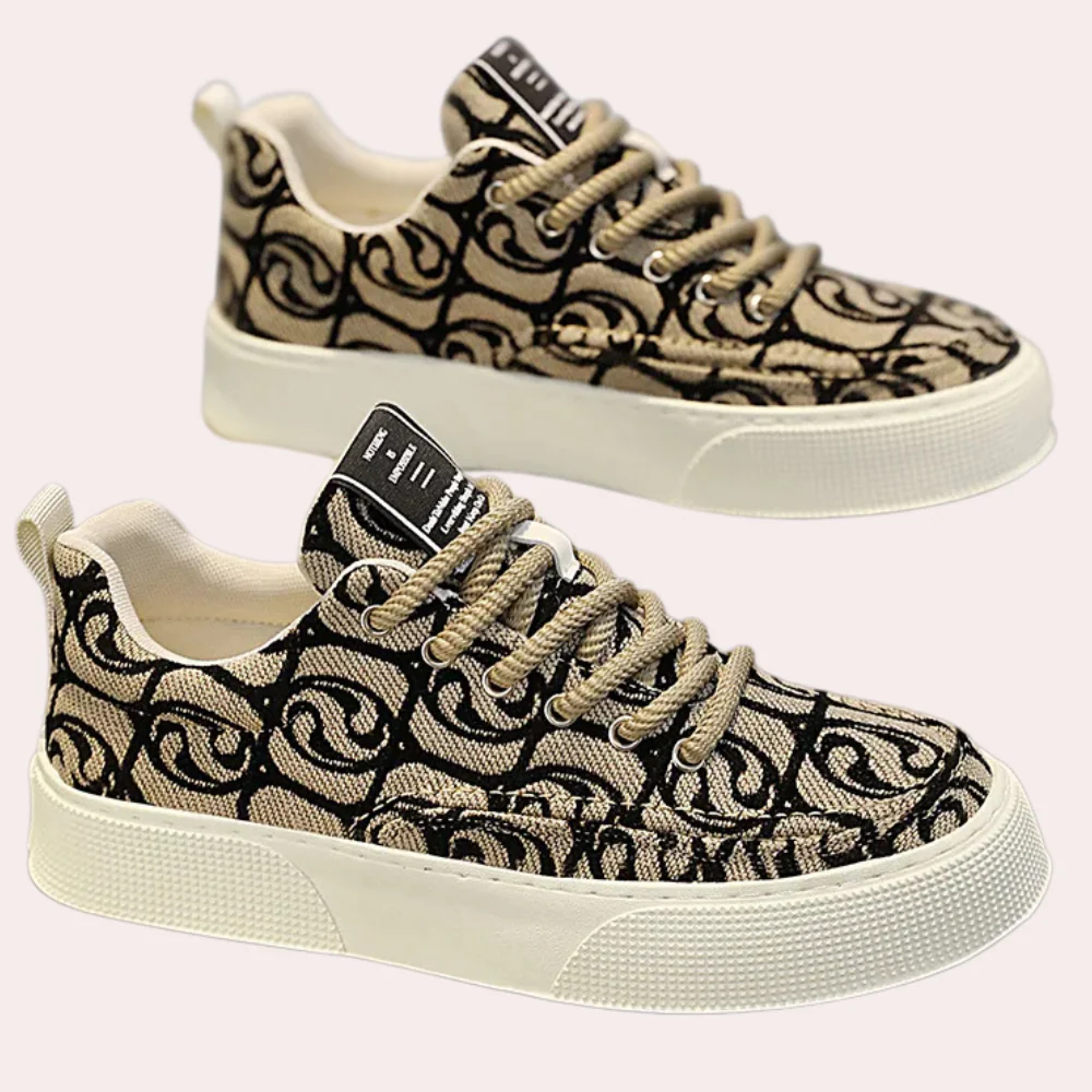 Logan® | Men's Low Top Canvas Shoes - Image 4