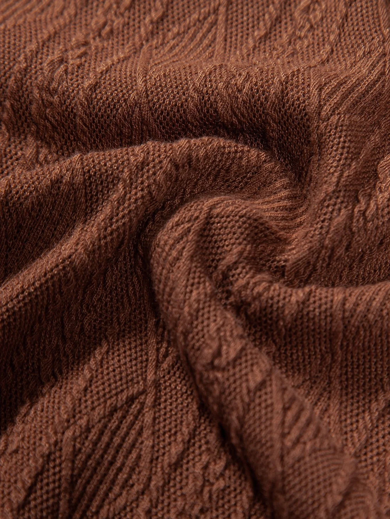 Logan | Knitted Rhombus Geometric Jacquard Polo - Image 2