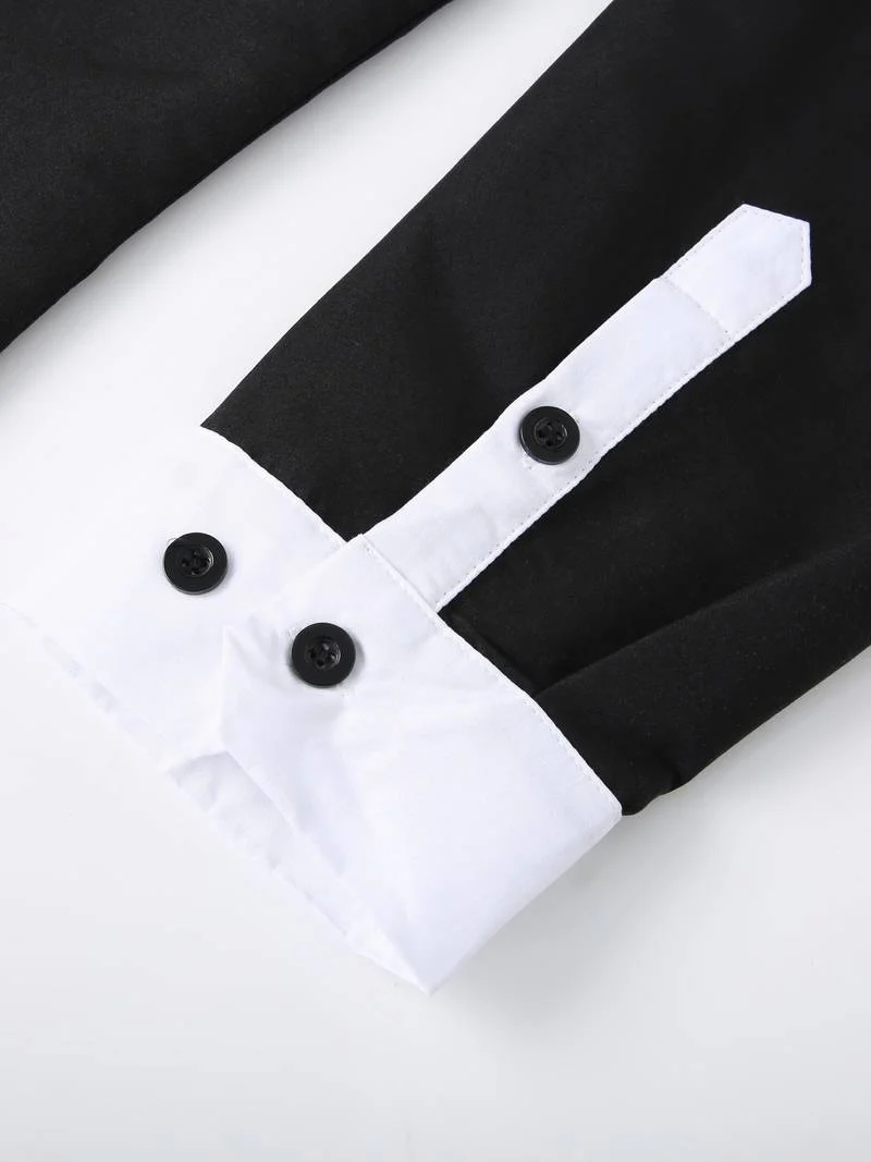 Lolita® | Casual Button-Up Contrast Shirt For Men - Image 6