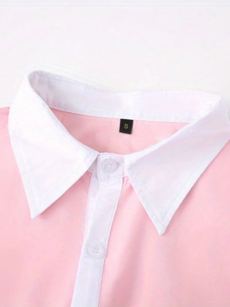 Lolita® | Casual Button-Up Contrast Shirt For Men - Image 9