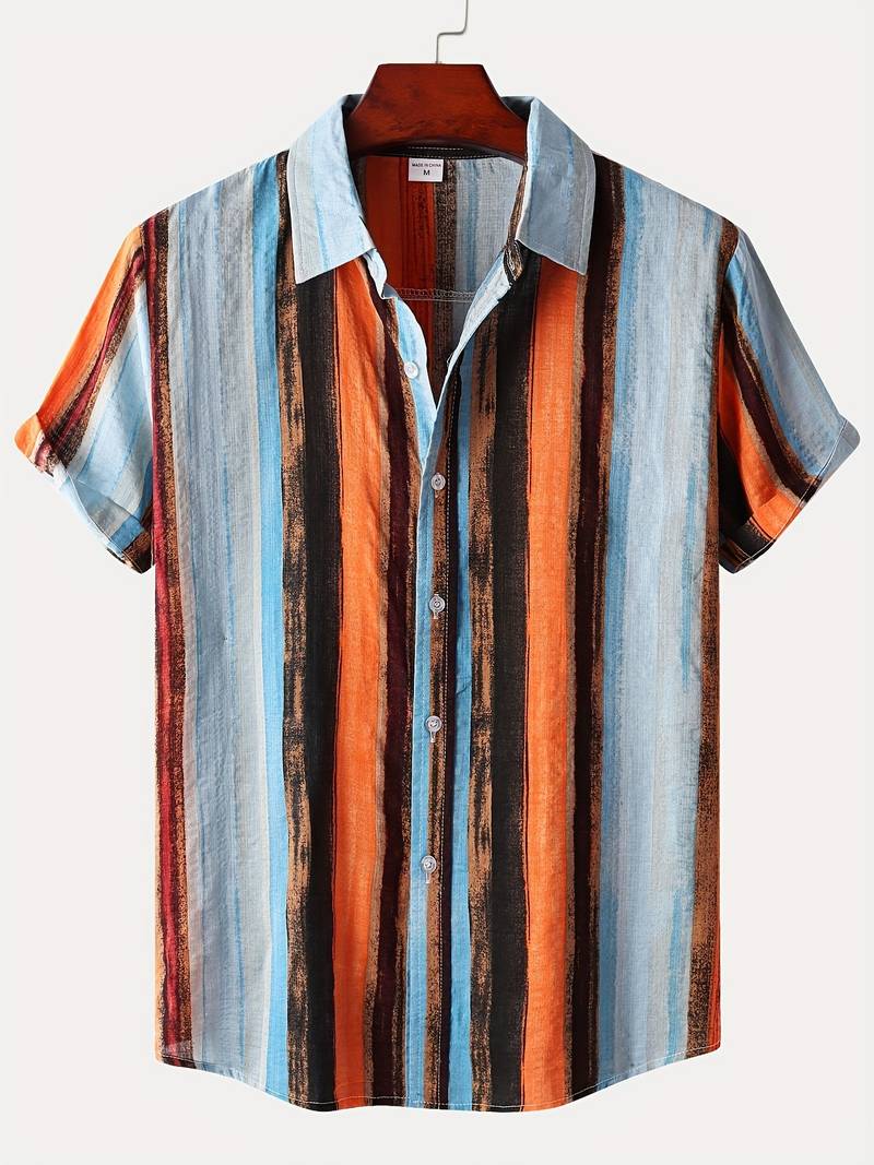 Lon® | Comfortable, Casual Short-Sleeved Shirts For Men - Image 24