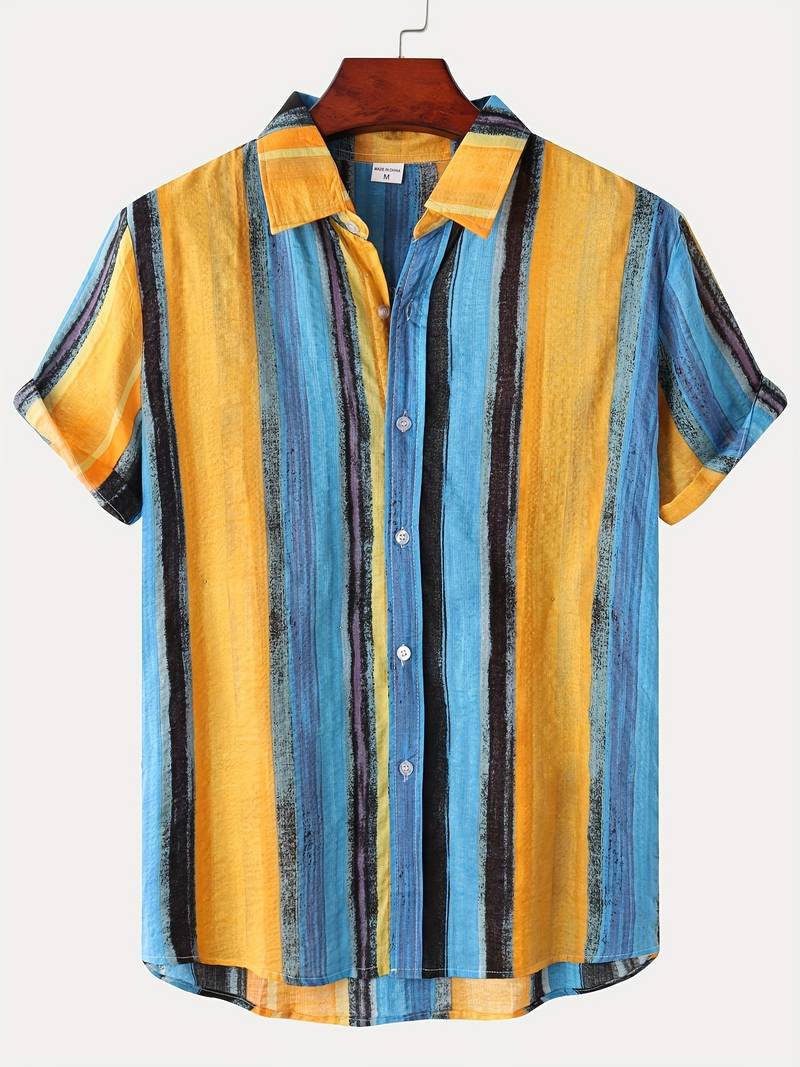 Lon® | Comfortable, Casual Short-Sleeved Shirts For Men - Image 30