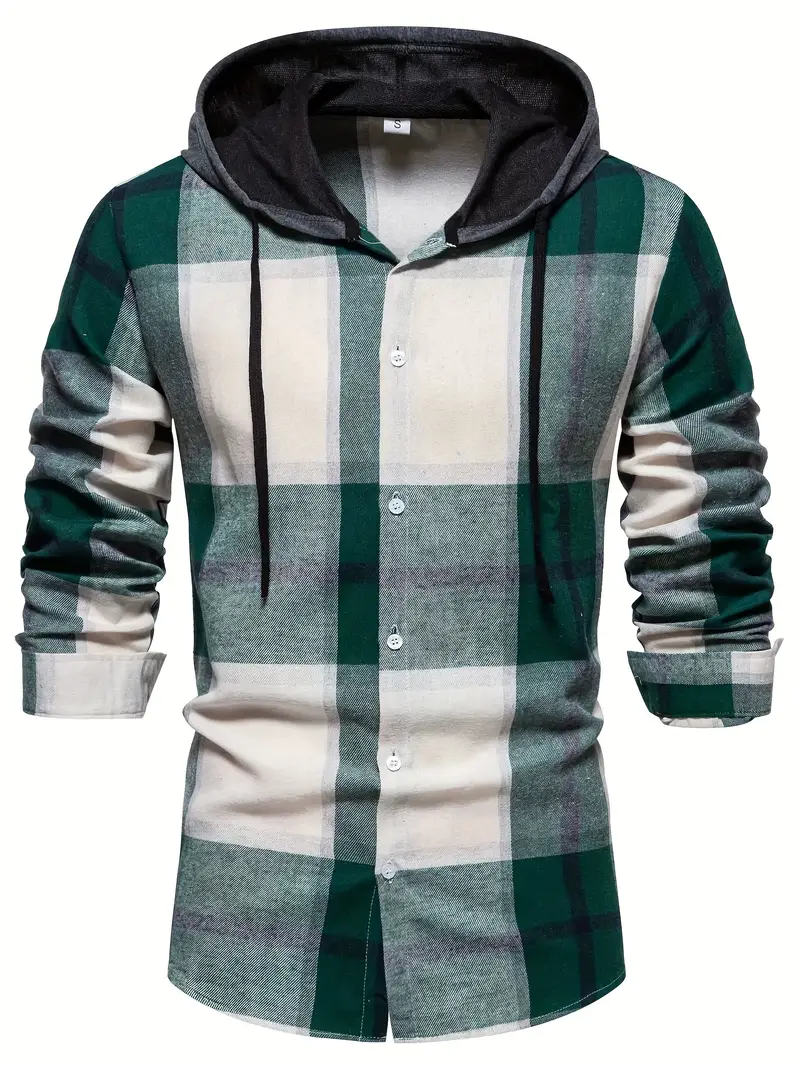 Longino® | Stylish Lightweight Hooded Shirt For Men - Image 2