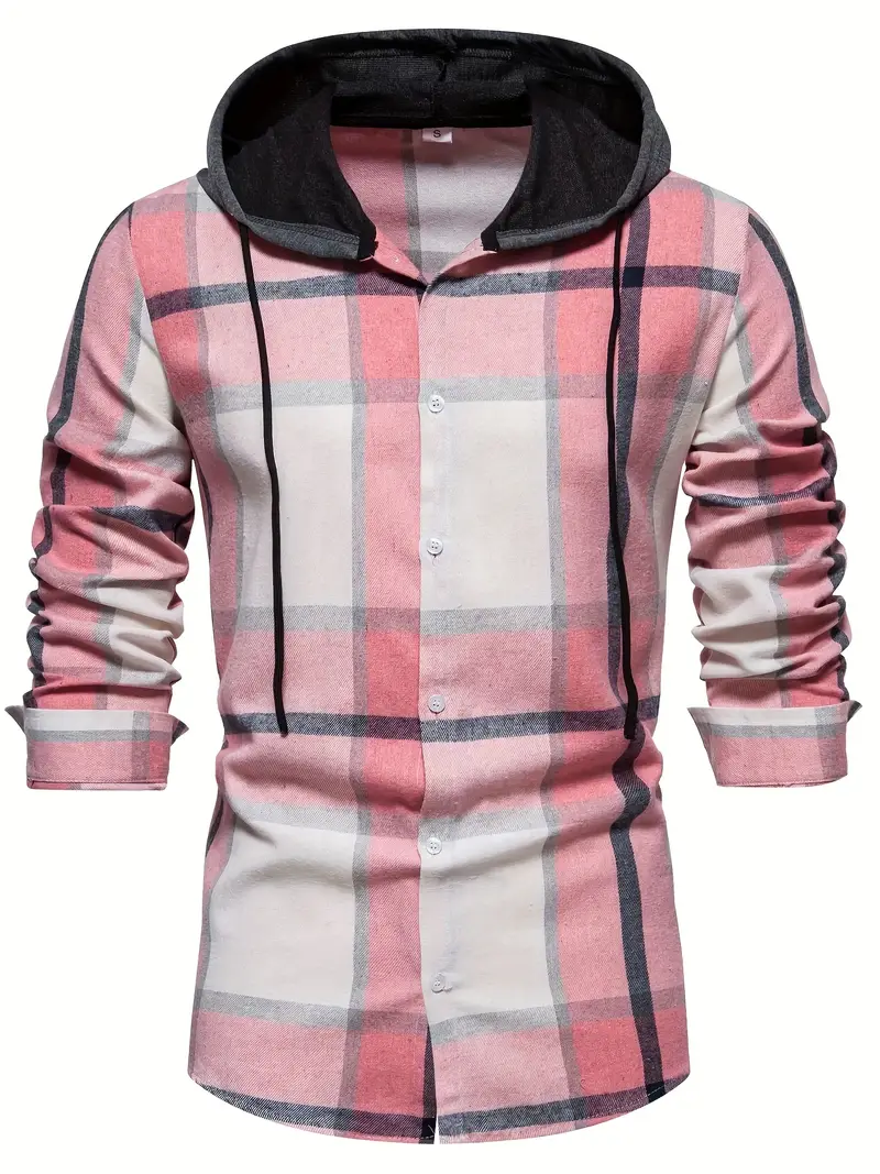 Longino® | Stylish Lightweight Hooded Shirt For Men - Image 4