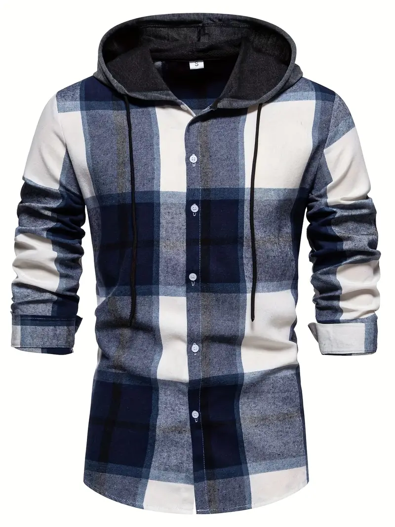 Longino® | Stylish Lightweight Hooded Shirt For Men - Image 5