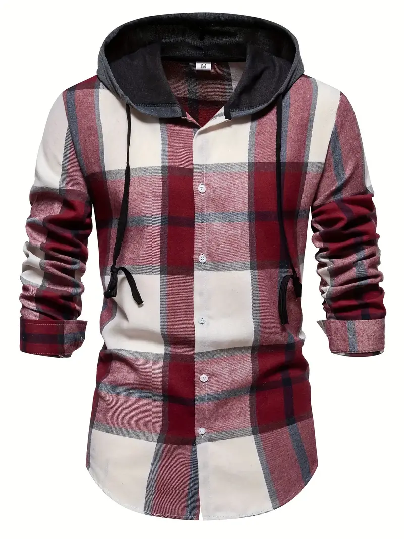Longino® | Stylish Lightweight Hooded Shirt For Men - Image 7