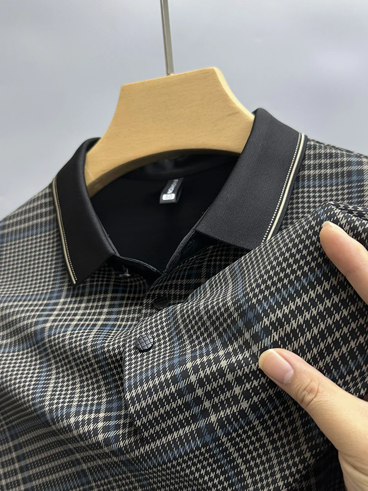 Lope® | Checkered Polo Shirt - Image 2