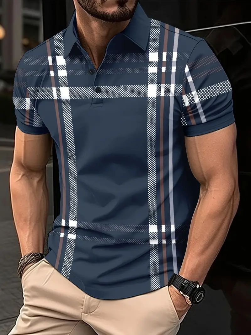 Lorenzo® | Casual Waffle Shirt For Men - Image 27
