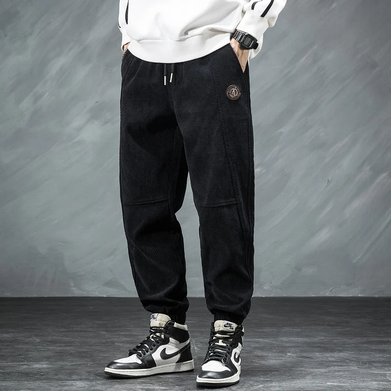 Lorenzo® | Corduroy Waffle Joggers - Image 4