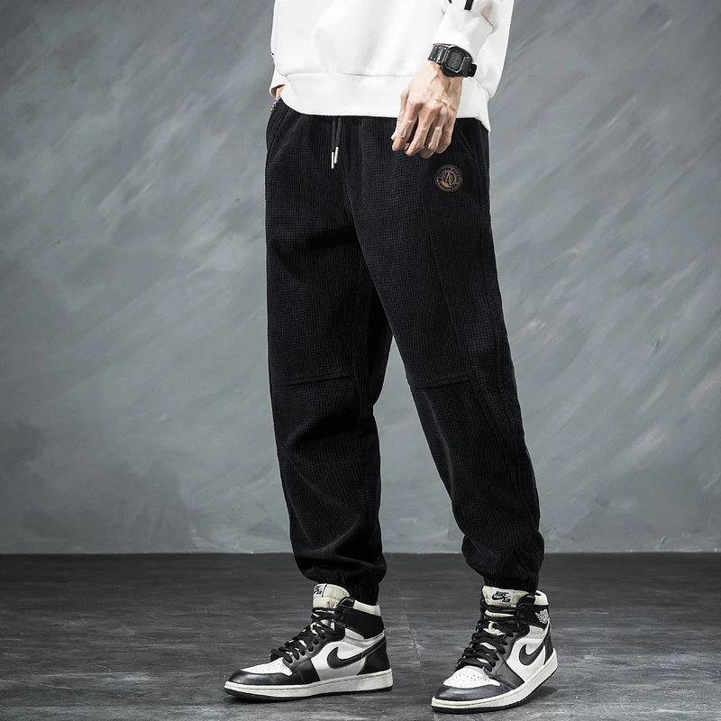 Lorenzo® | Corduroy Waffle Joggers - Image 5