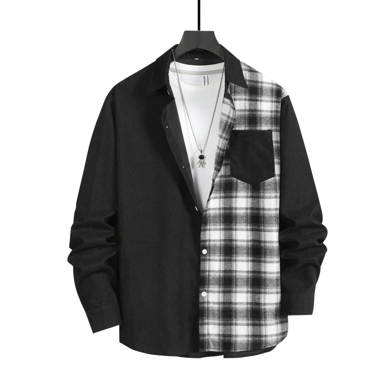 Lorne® | Patchwork Shirt With Buttons For Spring - Image 18