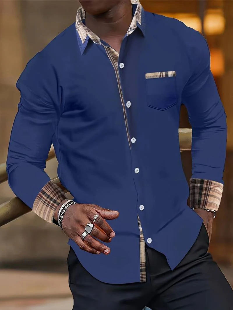 Louann® | Classic Long-Sleeved Shirt In A Checked Design - Image 11