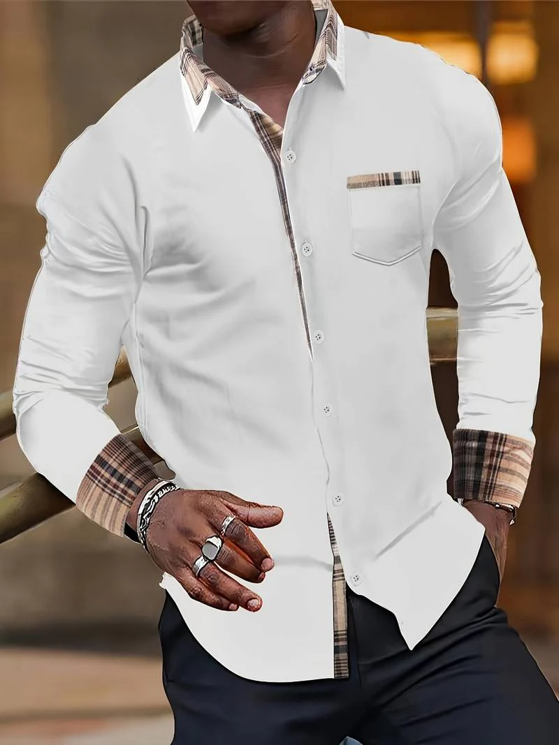 Louann® | Classic Long-Sleeved Shirt In A Checked Design - Image 14