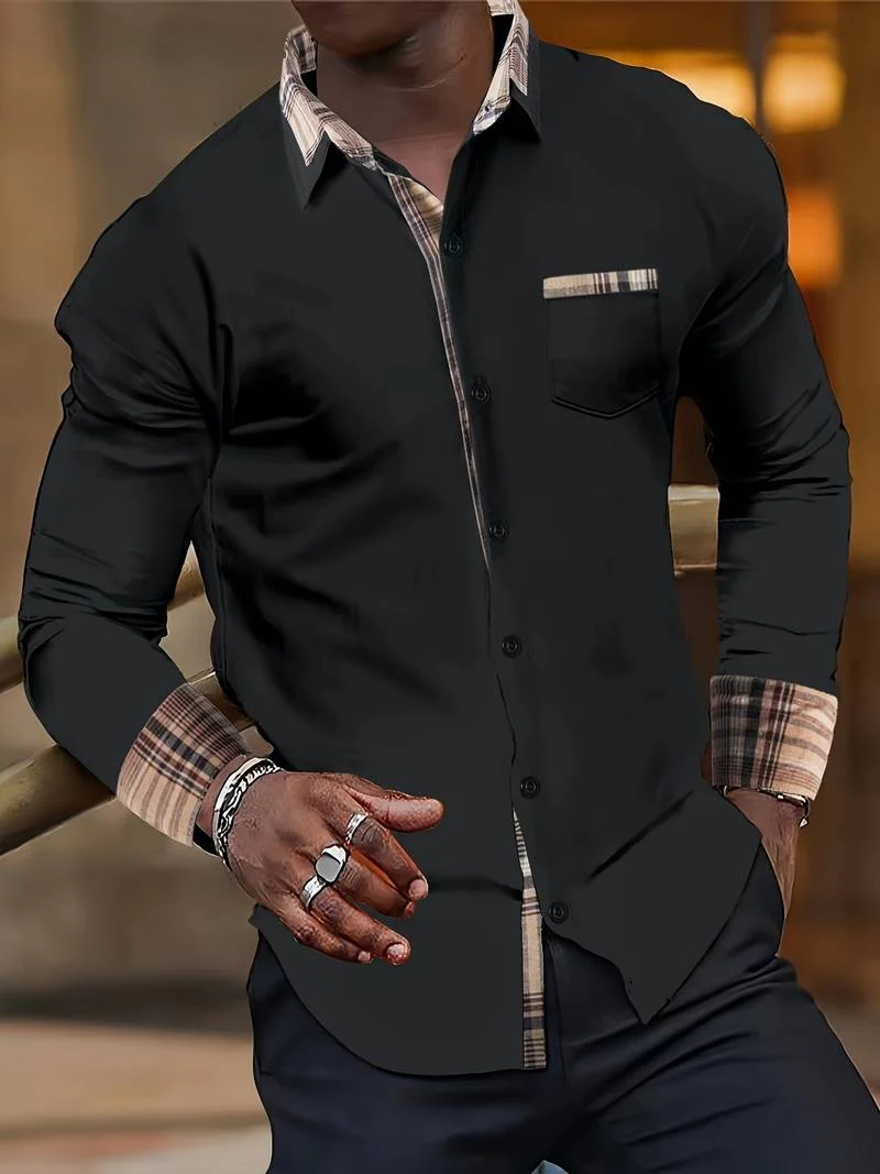 Louann® | Classic Long-Sleeved Shirt In A Checked Design - Image 15