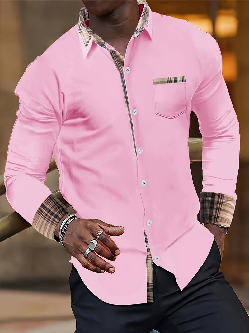 Louann® | Classic Long-Sleeved Shirt In A Checked Design - Image 16