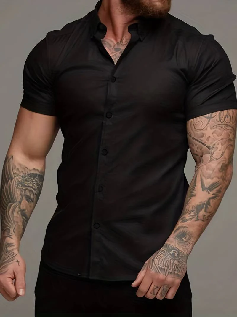 Louella® | Casual Short Sleeve Shirt For Men - Image 11