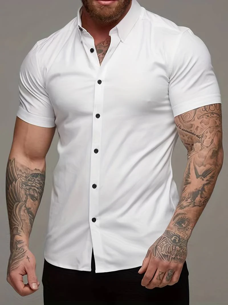 Louella® | Casual Short Sleeve Shirt For Men - Image 13