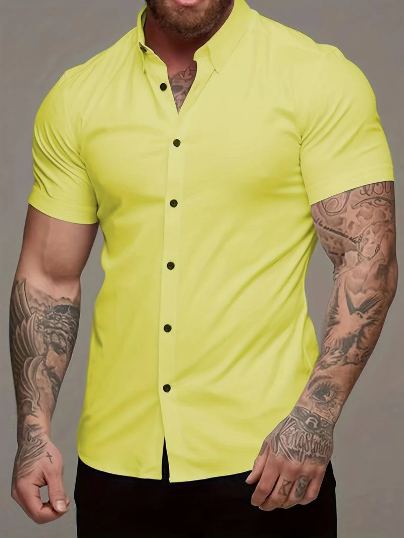 Louella® | Casual Short Sleeve Shirt For Men - Image 14