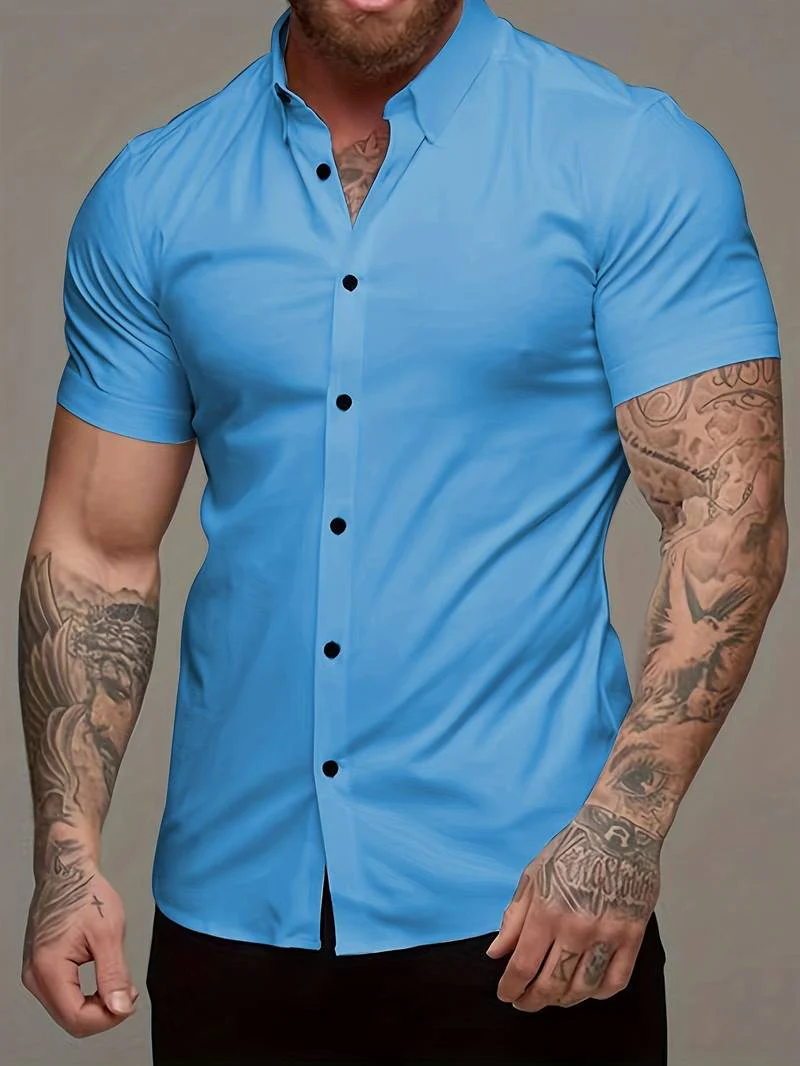 Louella® | Casual Short Sleeve Shirt For Men - Image 15