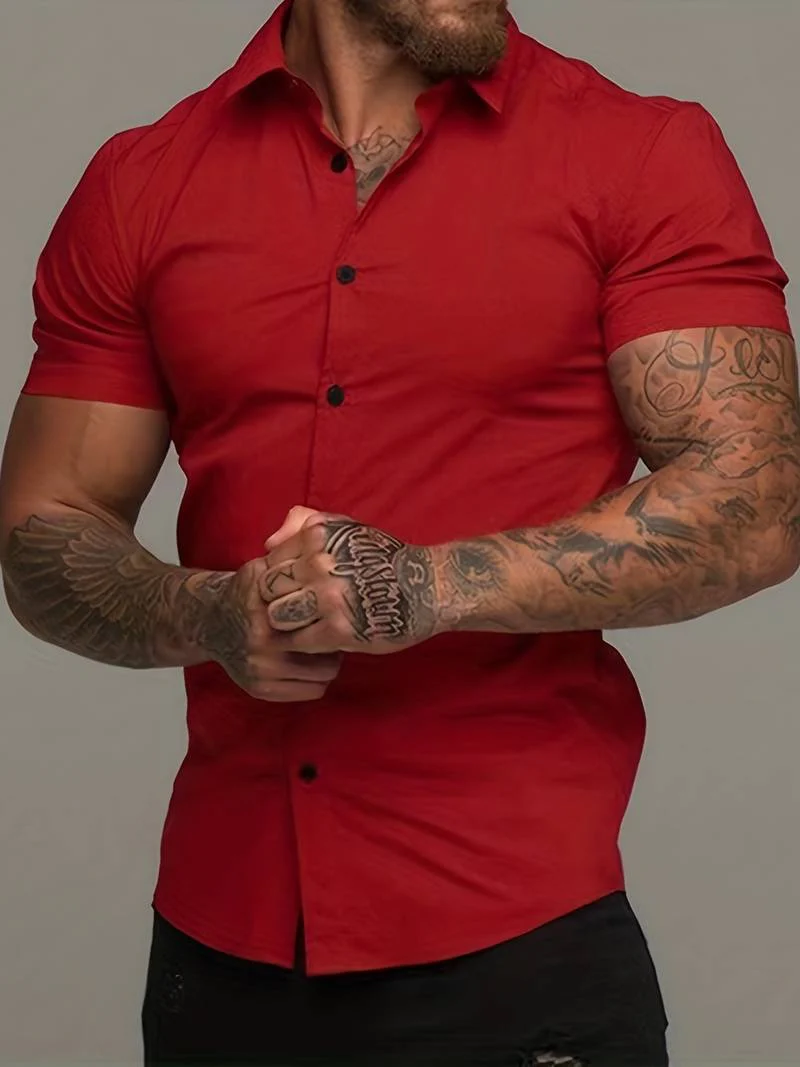 Louella® | Casual Short Sleeve Shirt For Men - Image 16
