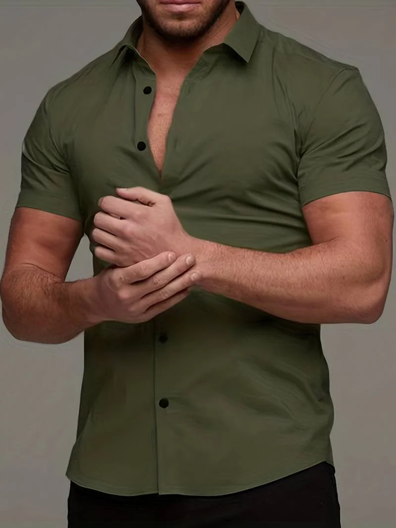 Louella® | Casual Short Sleeve Shirt For Men - Image 18