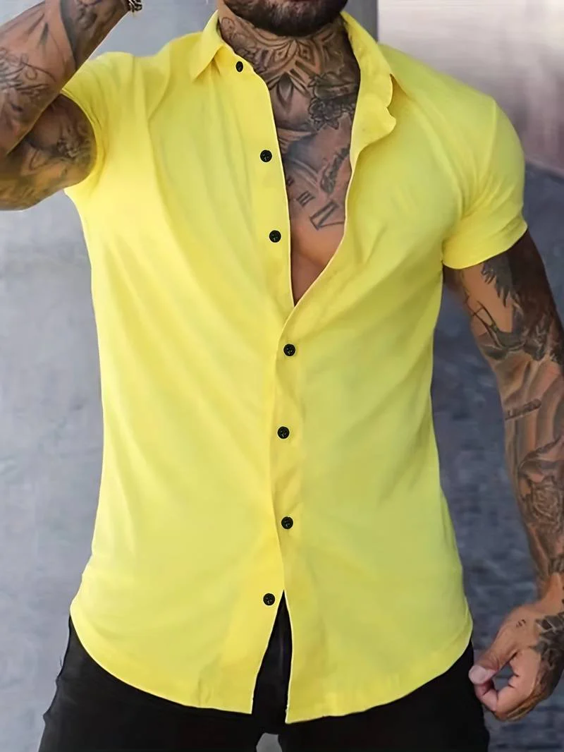 Louella® | Casual Short Sleeve Shirt For Men - Image 8