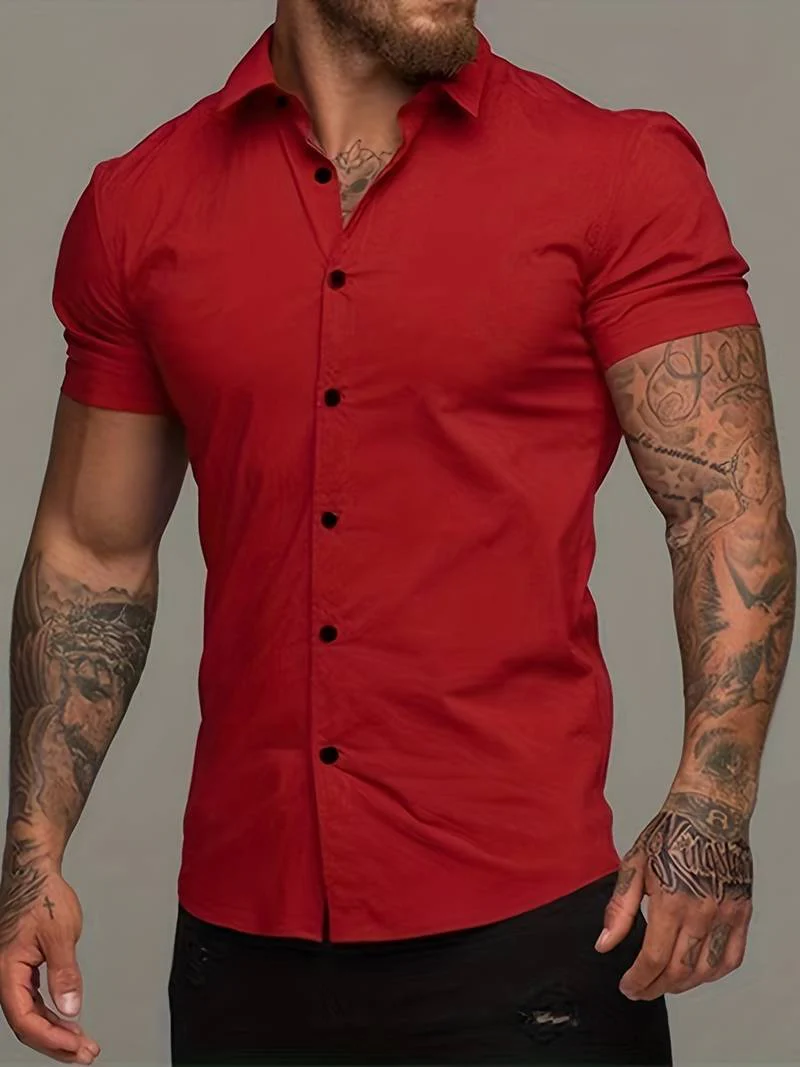 Louella® | Casual Short Sleeve Shirt For Men - Image 9
