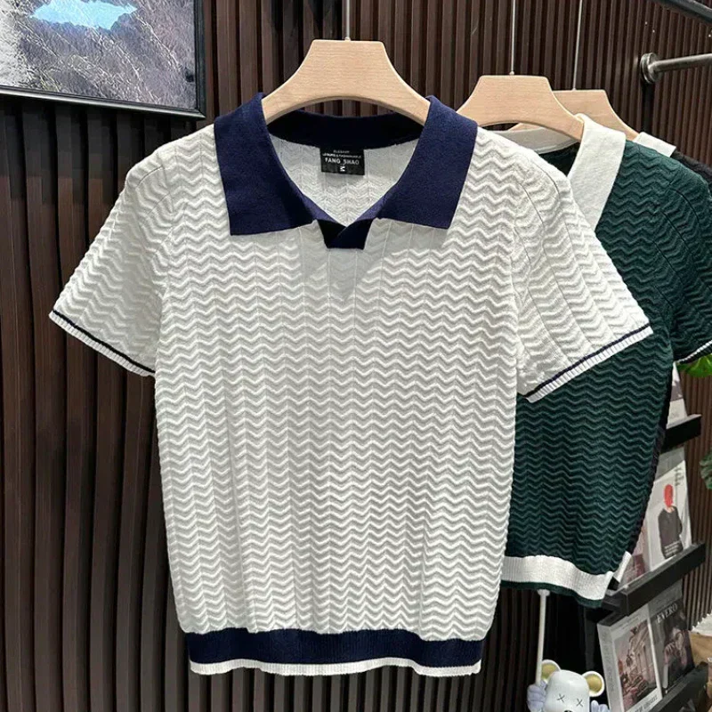 Louis | POLO SHIRT IN RICCIO FABRIC - Image 6
